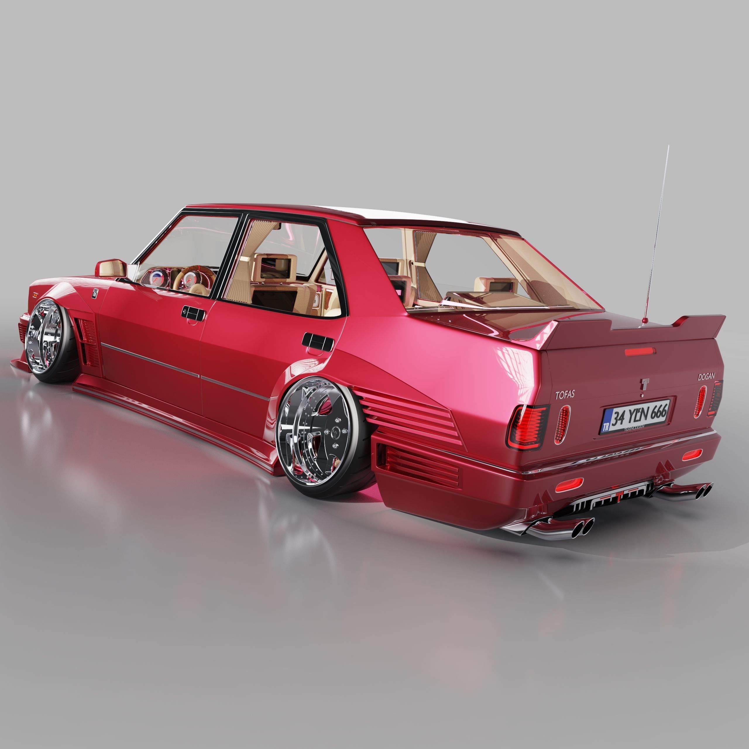 Tofas Dogan custom yelkencidesign 3D model_1