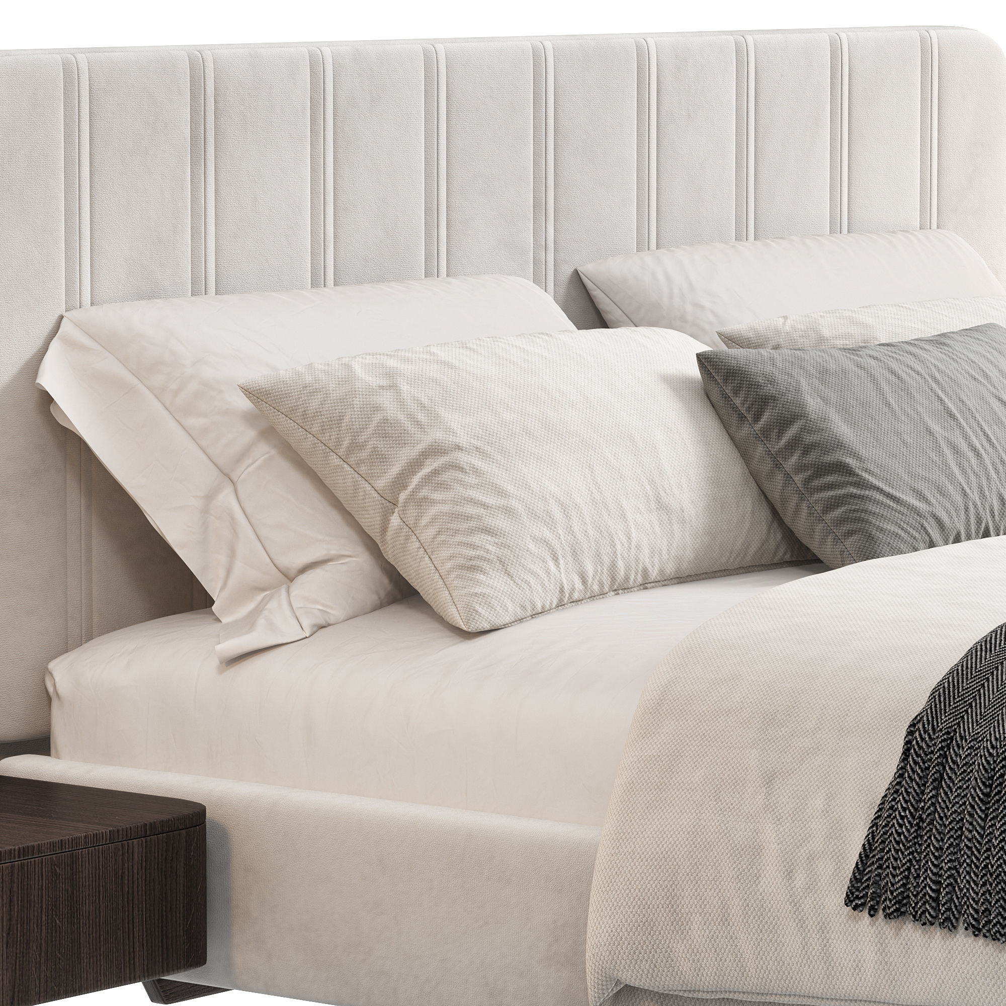 Bed Colection 1 - 4 Items 3D model 3D model 3D model 3D model_16