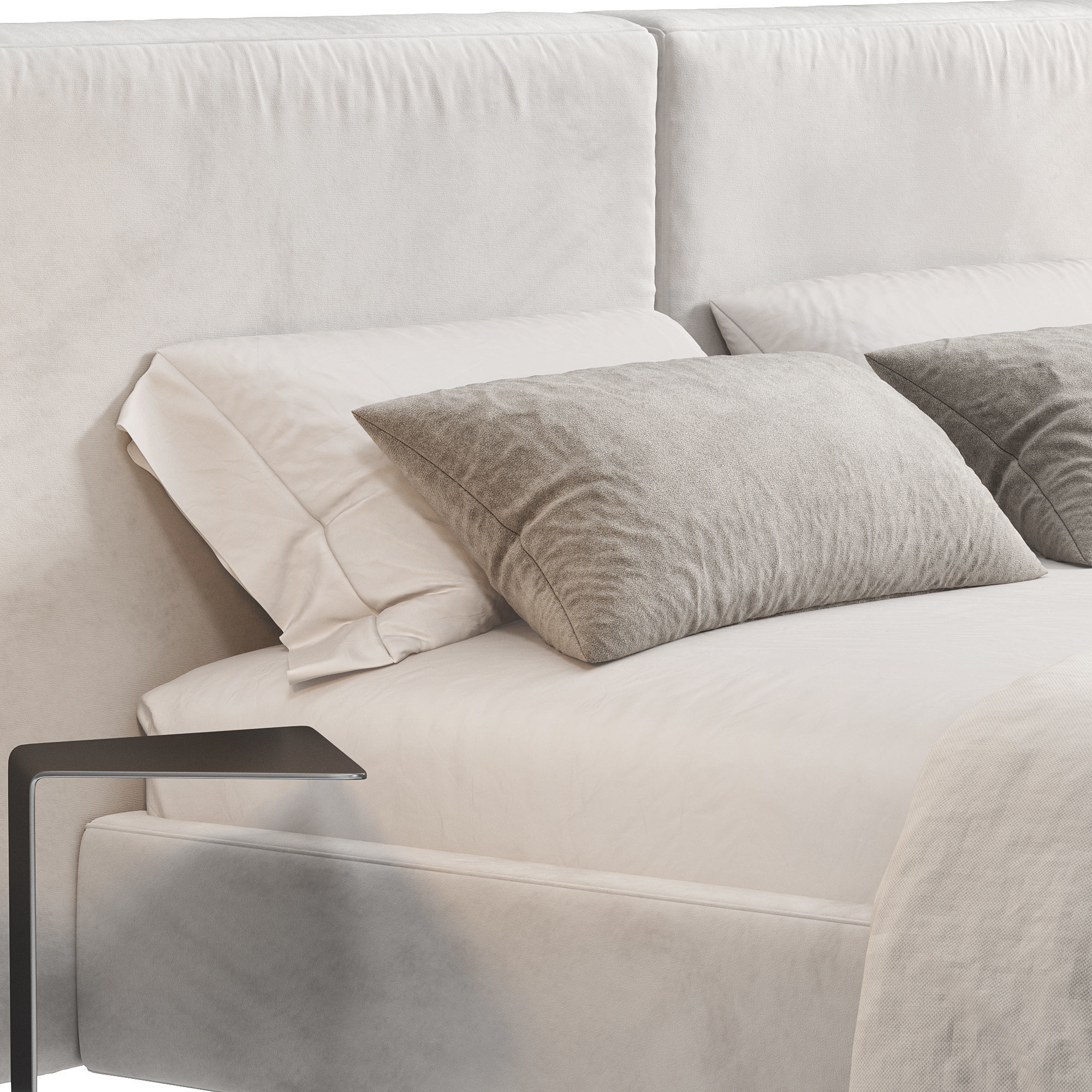 Bed Colection 1 - 4 Items 3D model 3D model 3D model 3D model_17