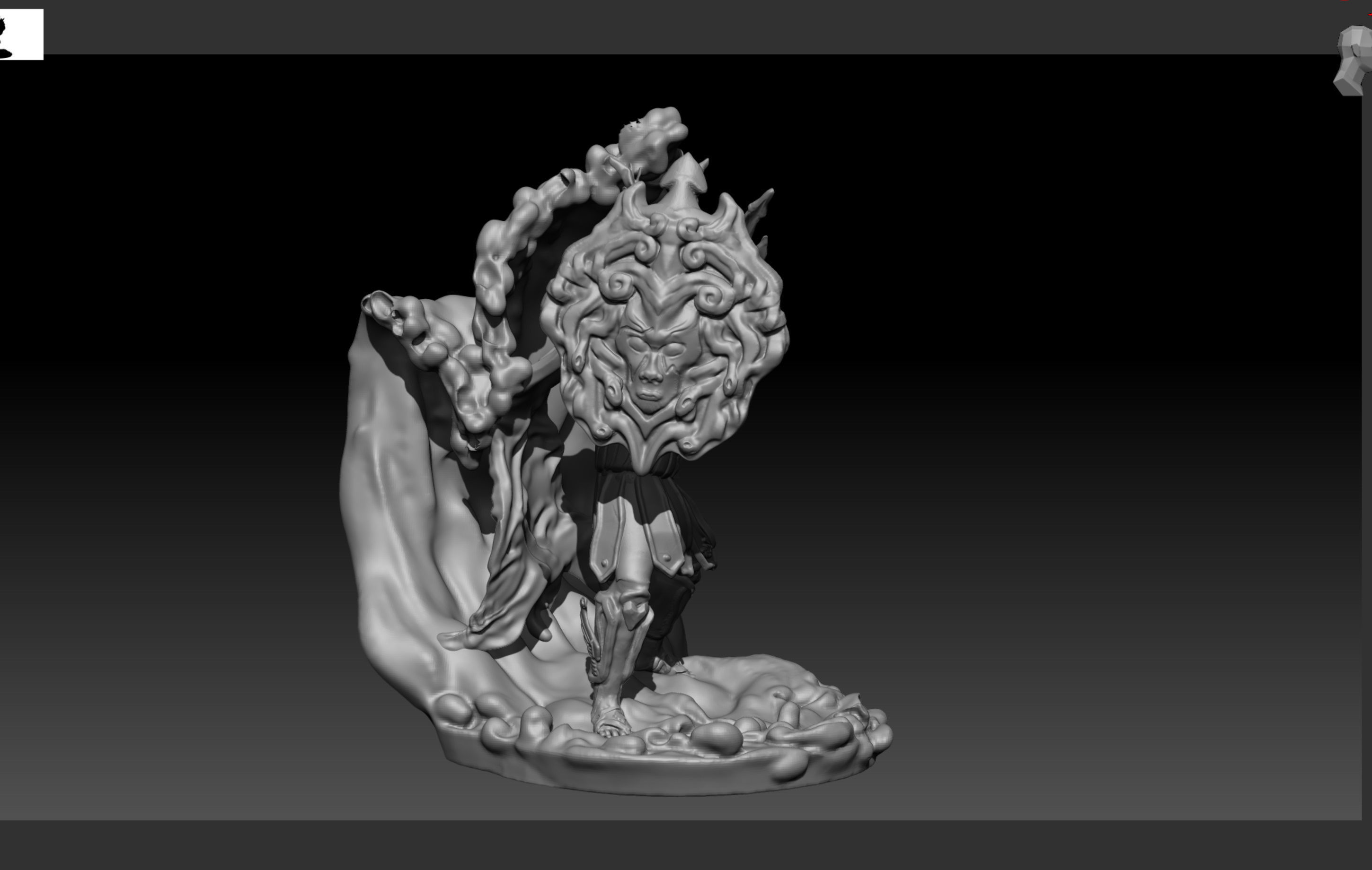 League of Legends Perseus Pantheon 3D print model_7