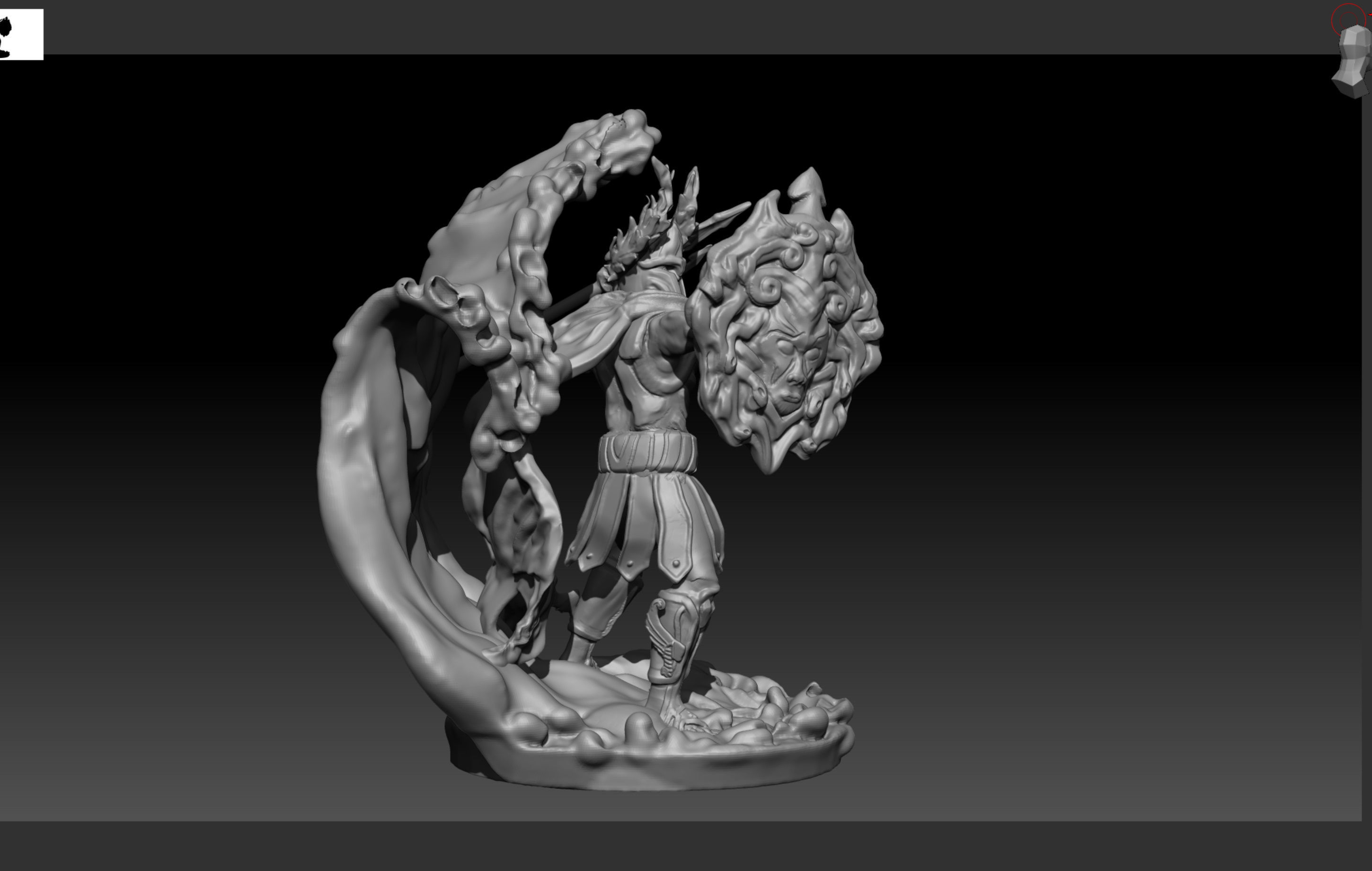 League of Legends Perseus Pantheon 3D print model_6