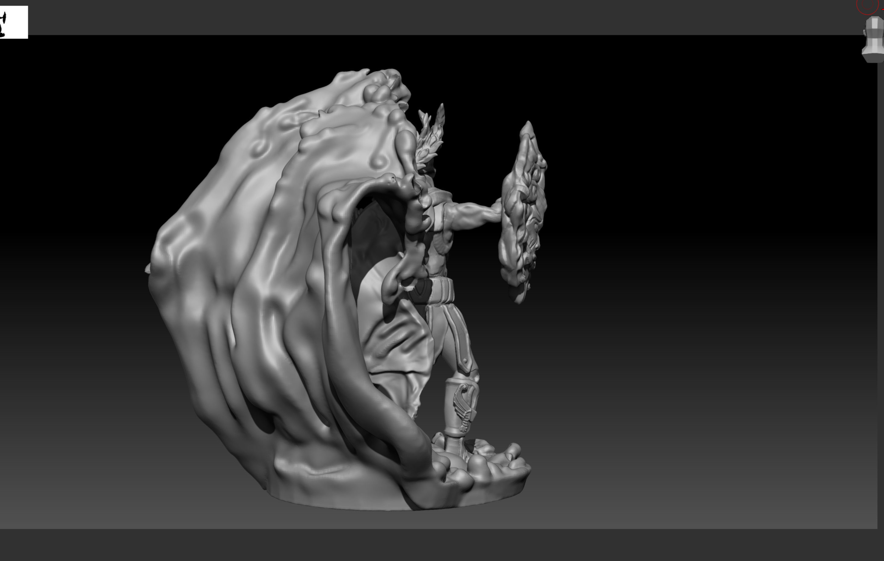 League of Legends Perseus Pantheon 3D print model_5