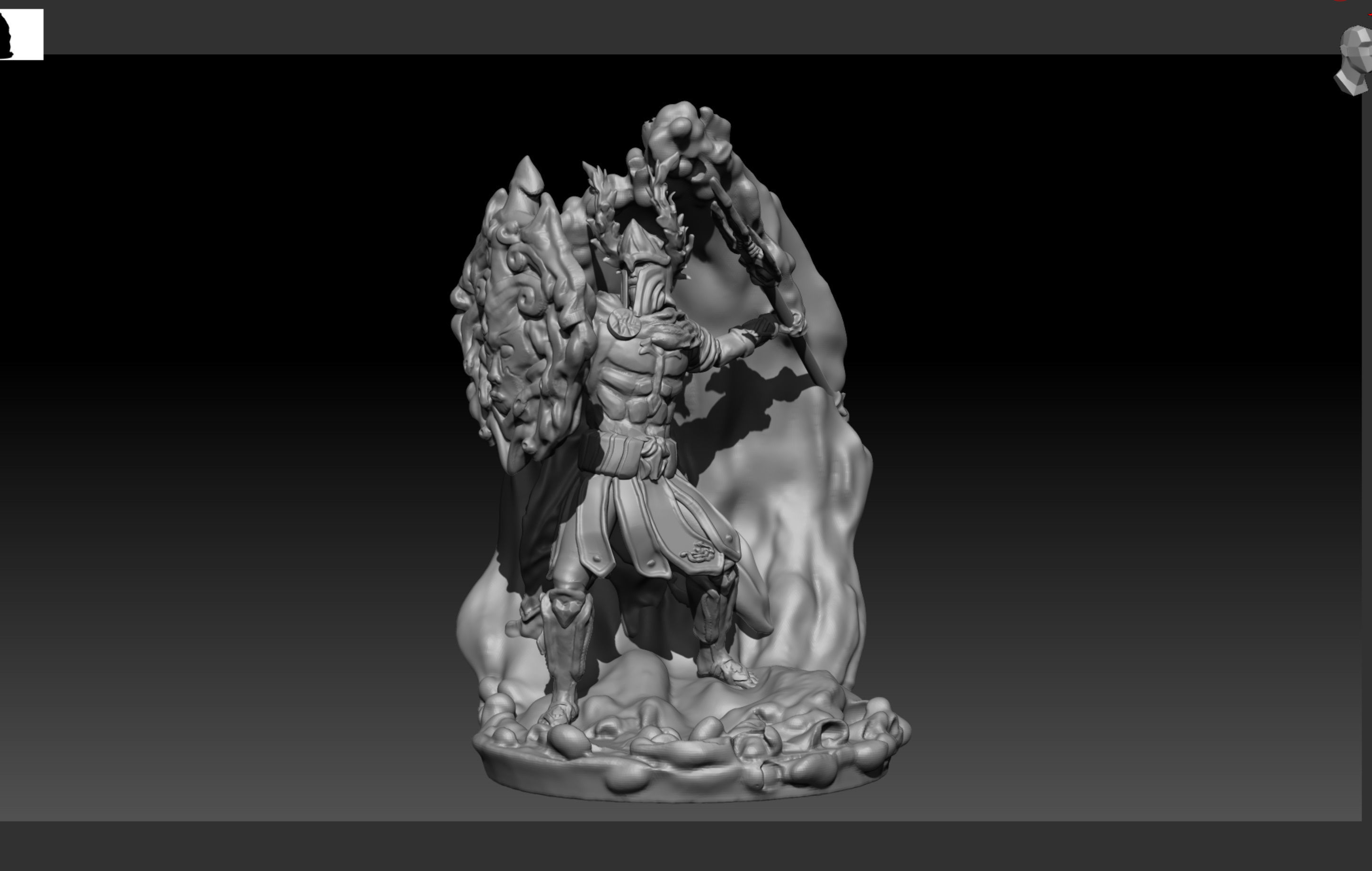 League of Legends Perseus Pantheon 3D print model_8