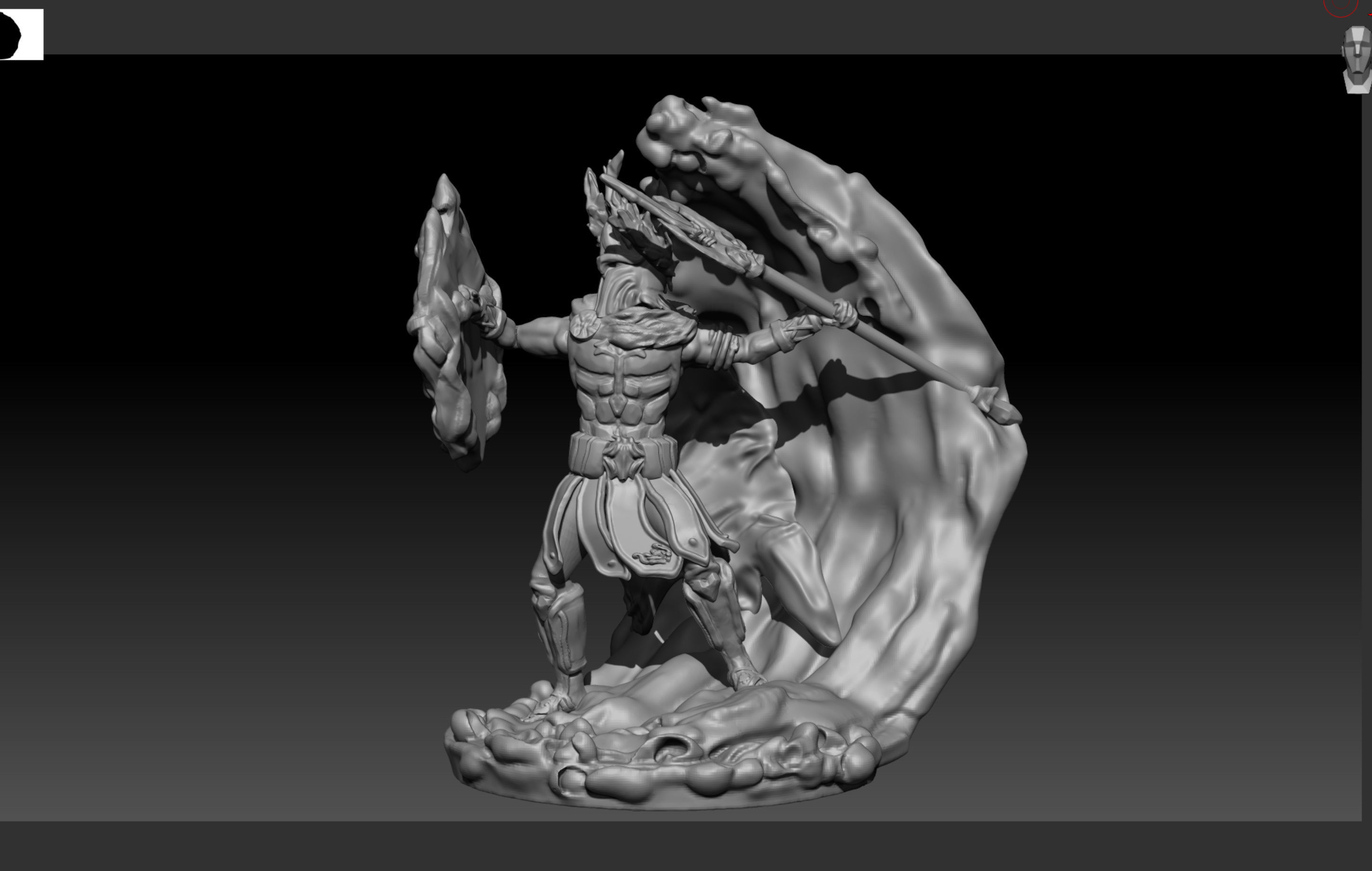 League of Legends Perseus Pantheon 3D print model_1