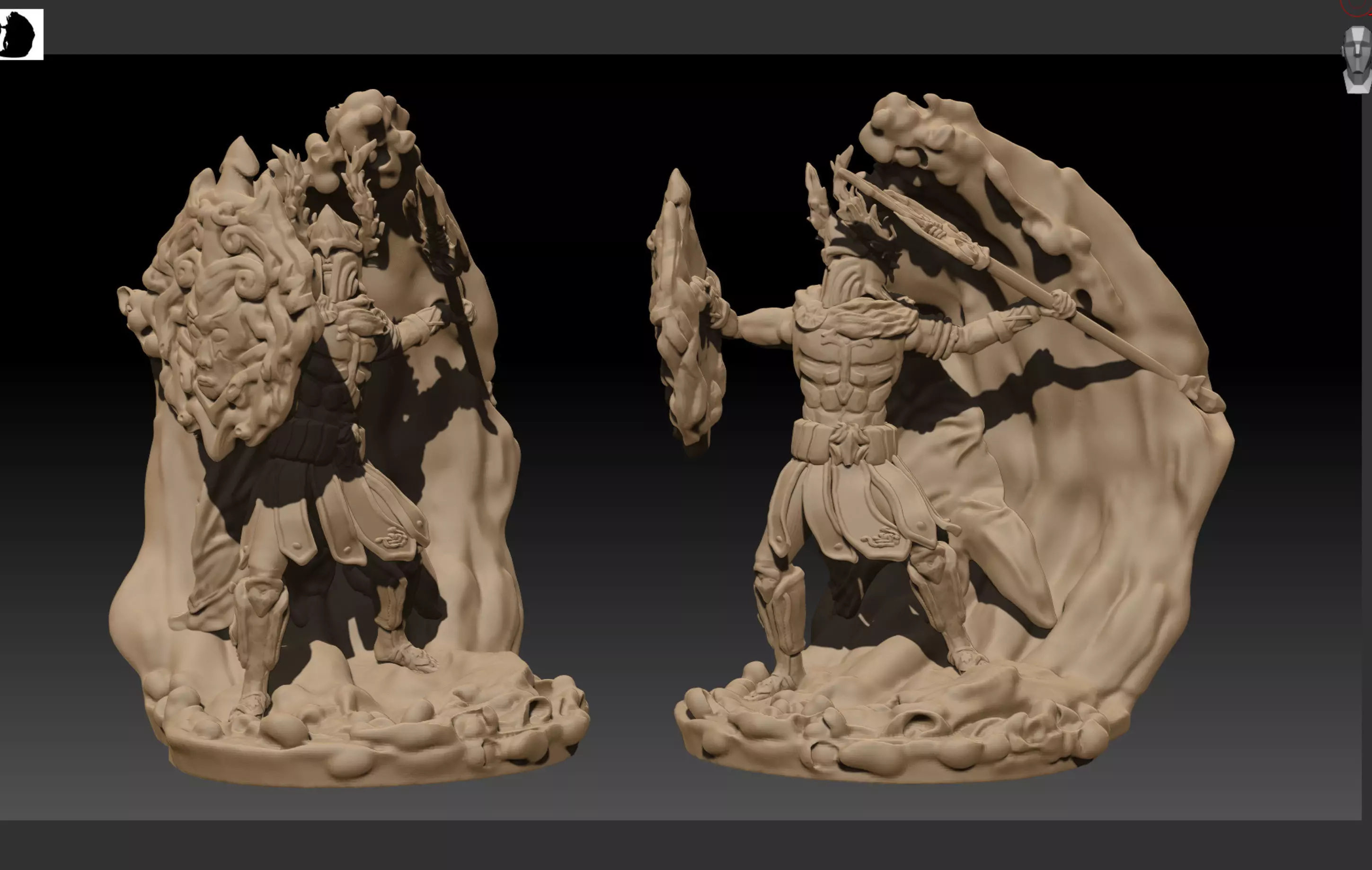 League of Legends Perseus Pantheon 3D print model_0