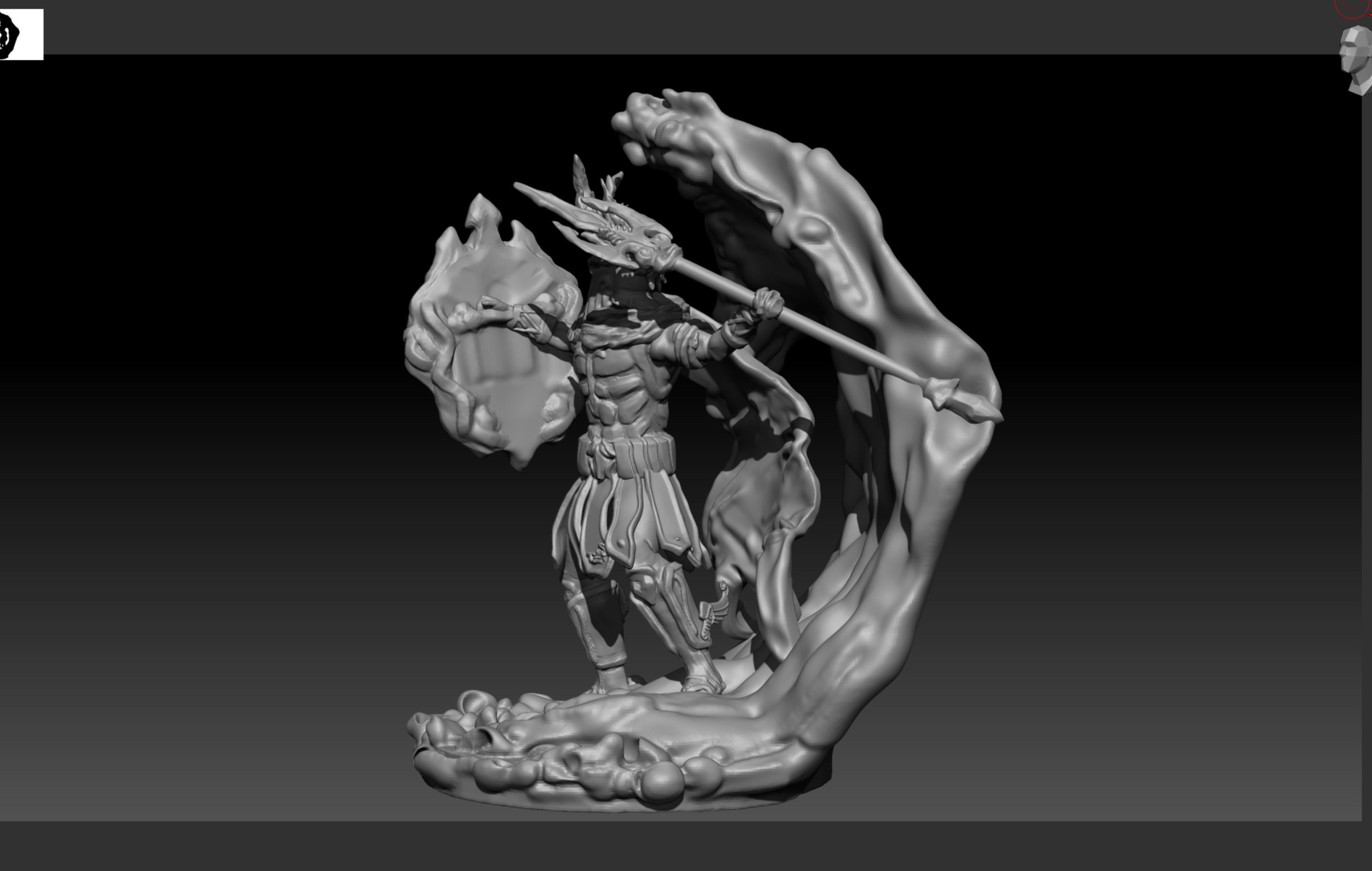 League of Legends Perseus Pantheon 3D print model_2