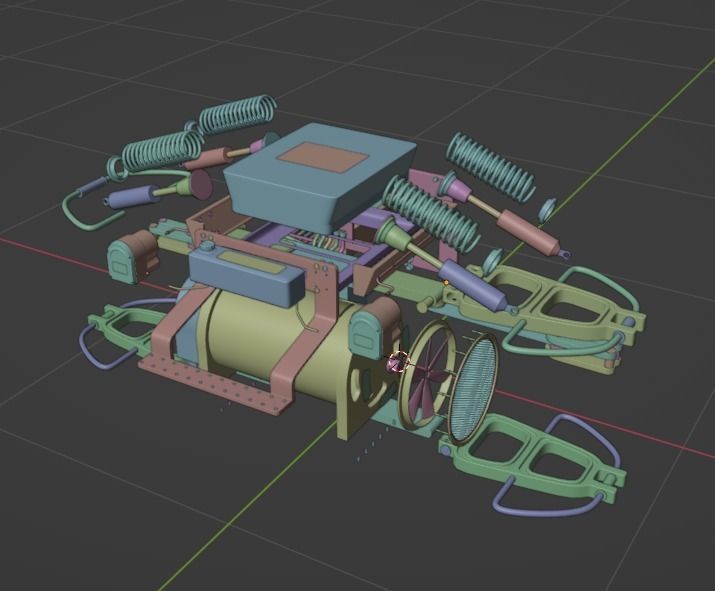 Electric car - ev - electric vehicle  3D model_10