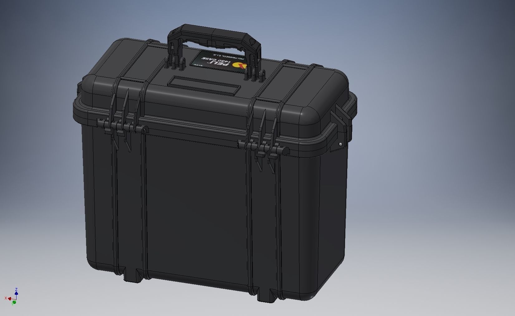 Pelican Case  3D model_1