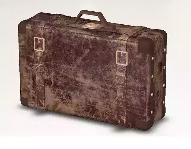 Suitcase Luxury 3D Model
