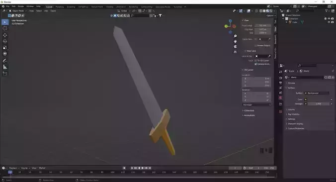 Low pOly Sword