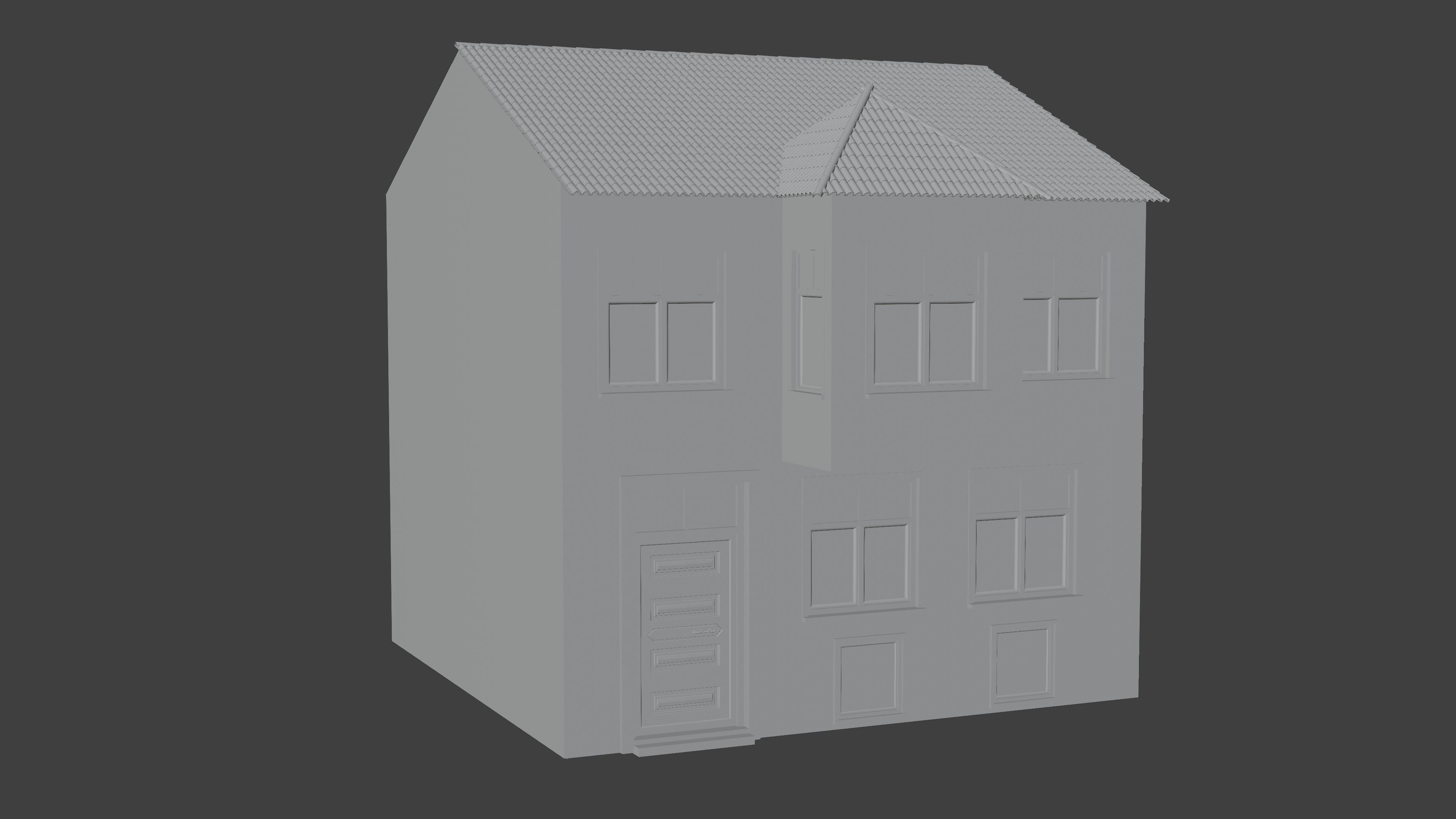 Orange Dublex 3D model_1