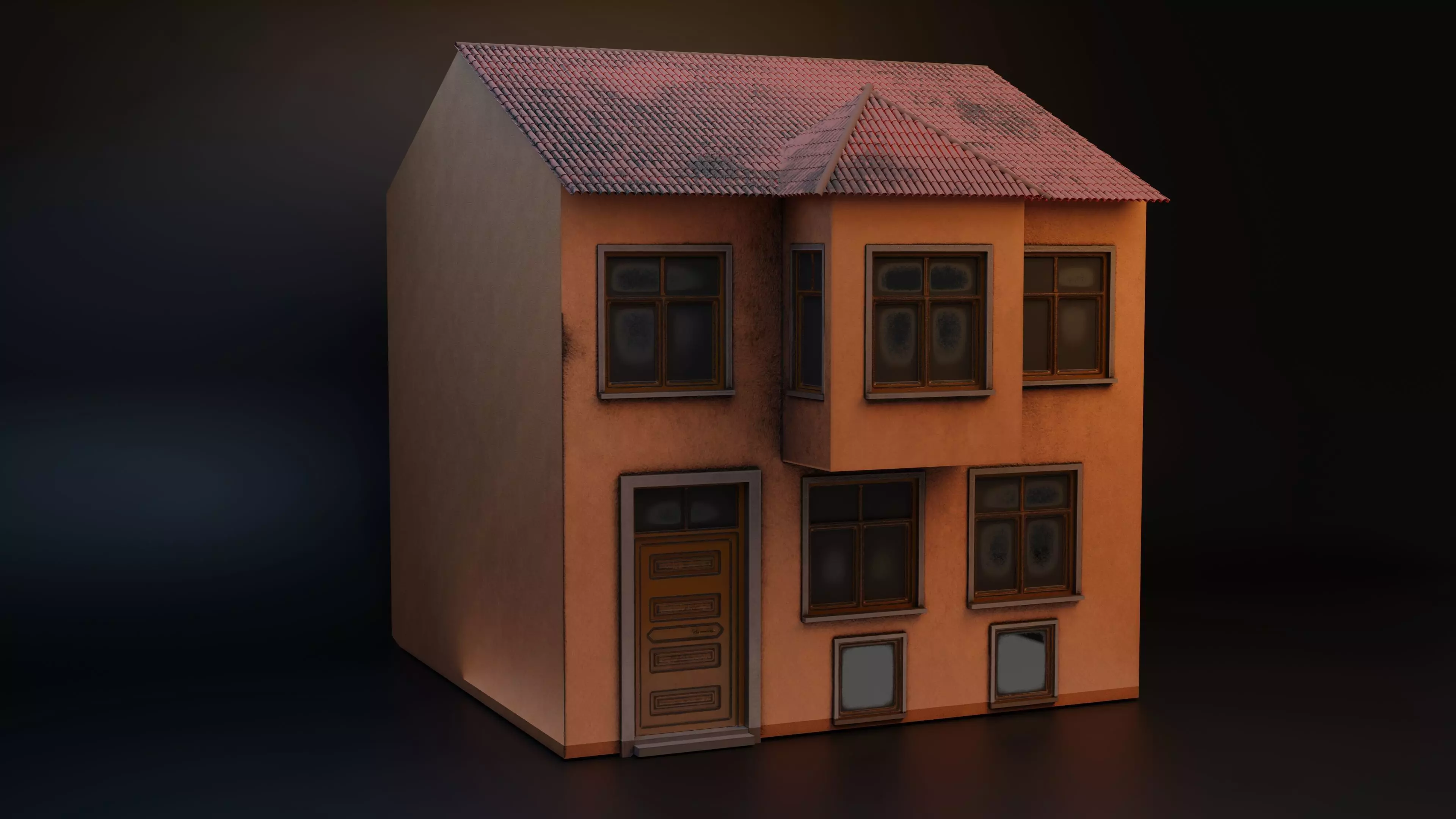 Orange Dublex 3D model_0