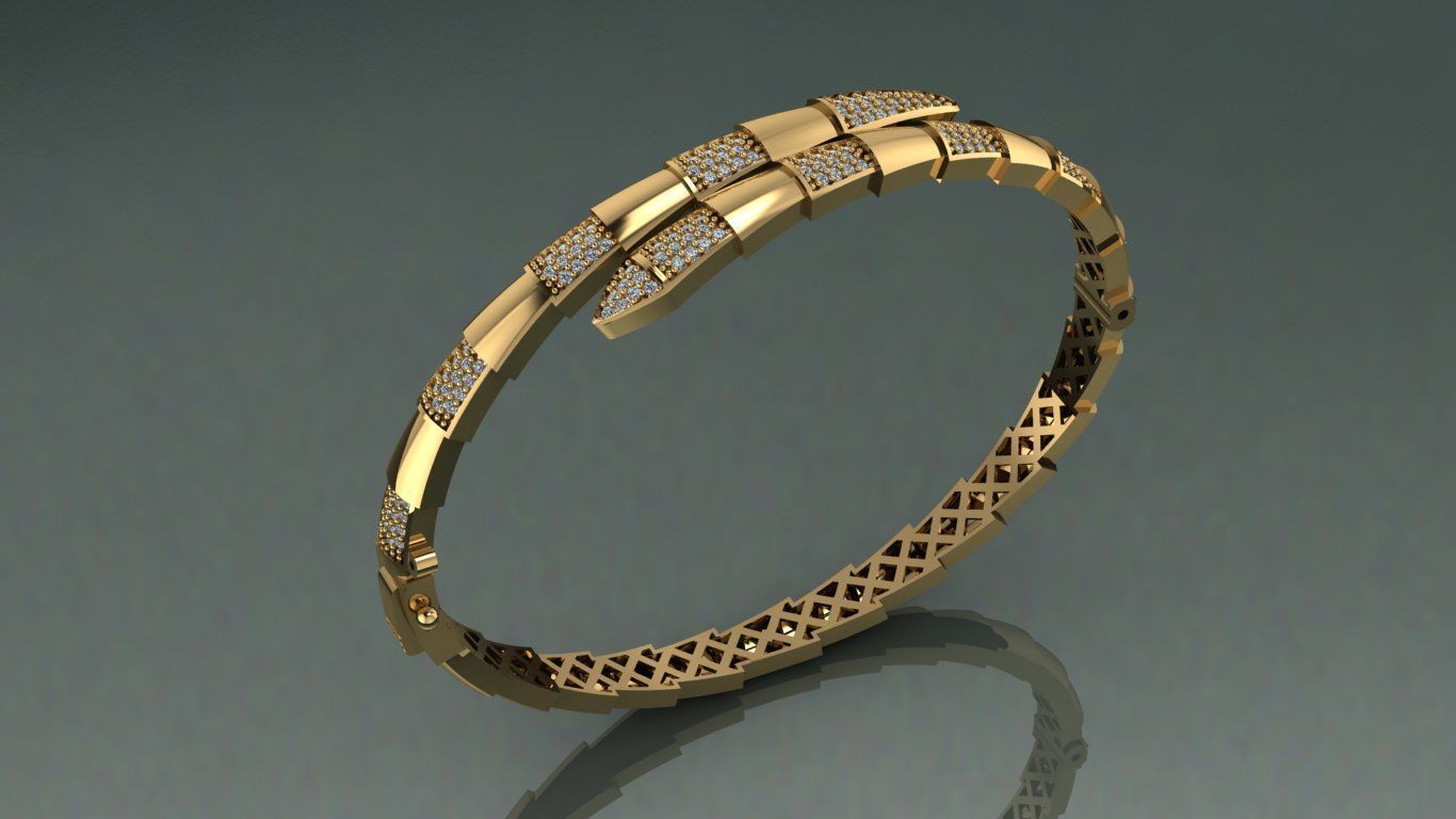 Snake Clamp 3D print model_2