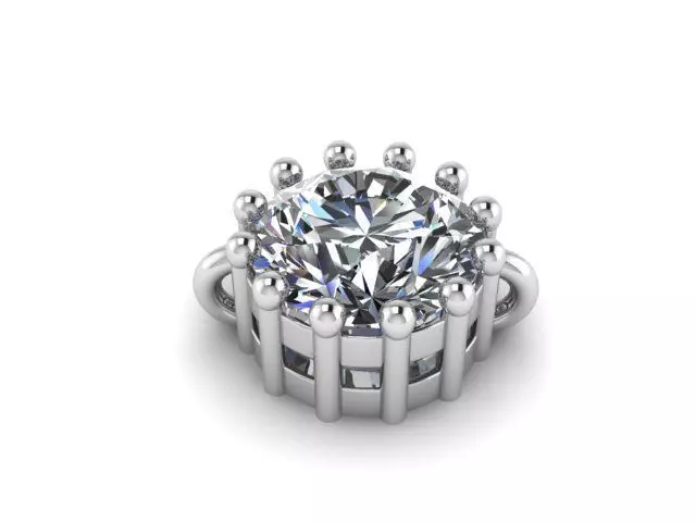 Pendant Element Diamond  3D print model_0