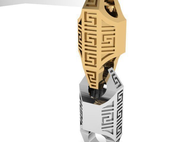 Element Chain  3D print model_2