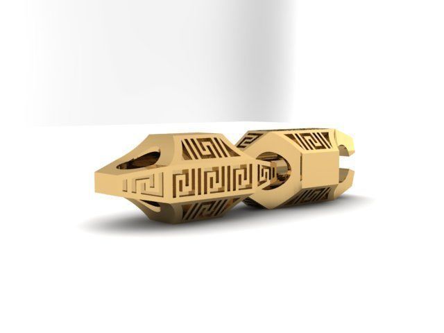 Element Chain  3D print model_1