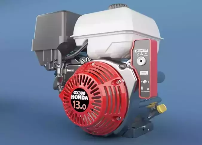 Honda Engine 3D model