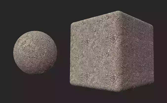CRACKED DIRT 4K PBR MATERIAL VERSION 1 ONLY