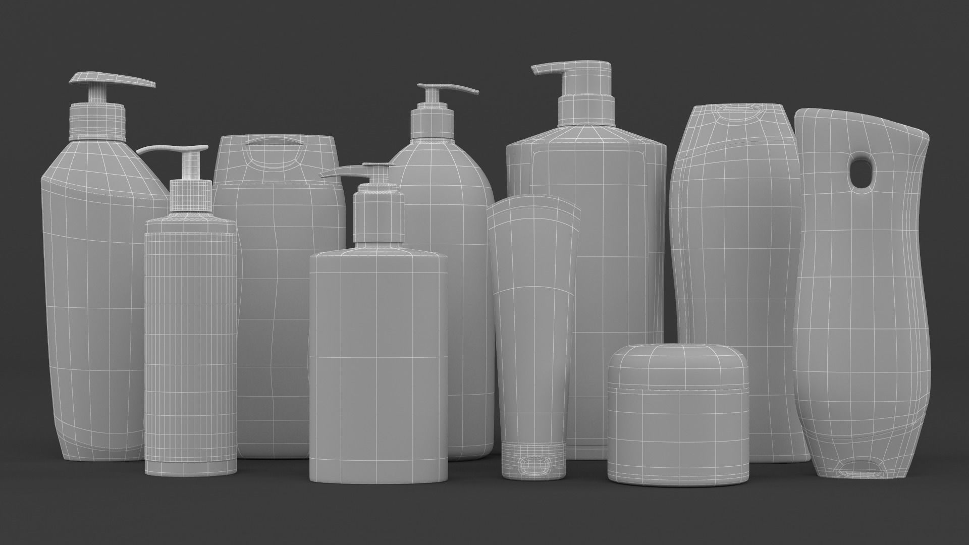 Plastic Bottles 3D model_18