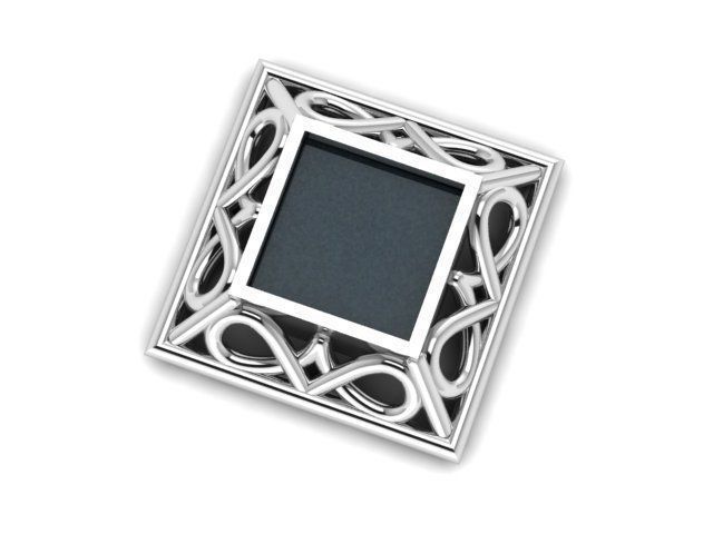 Earrings Pattern 3D print model_2