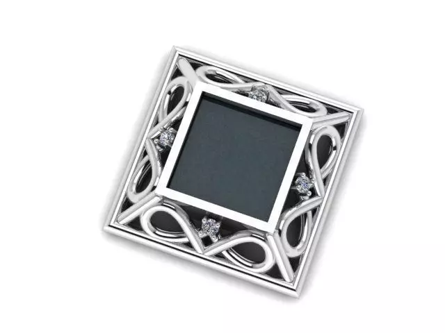 Earrings Pattern 3D print model_0