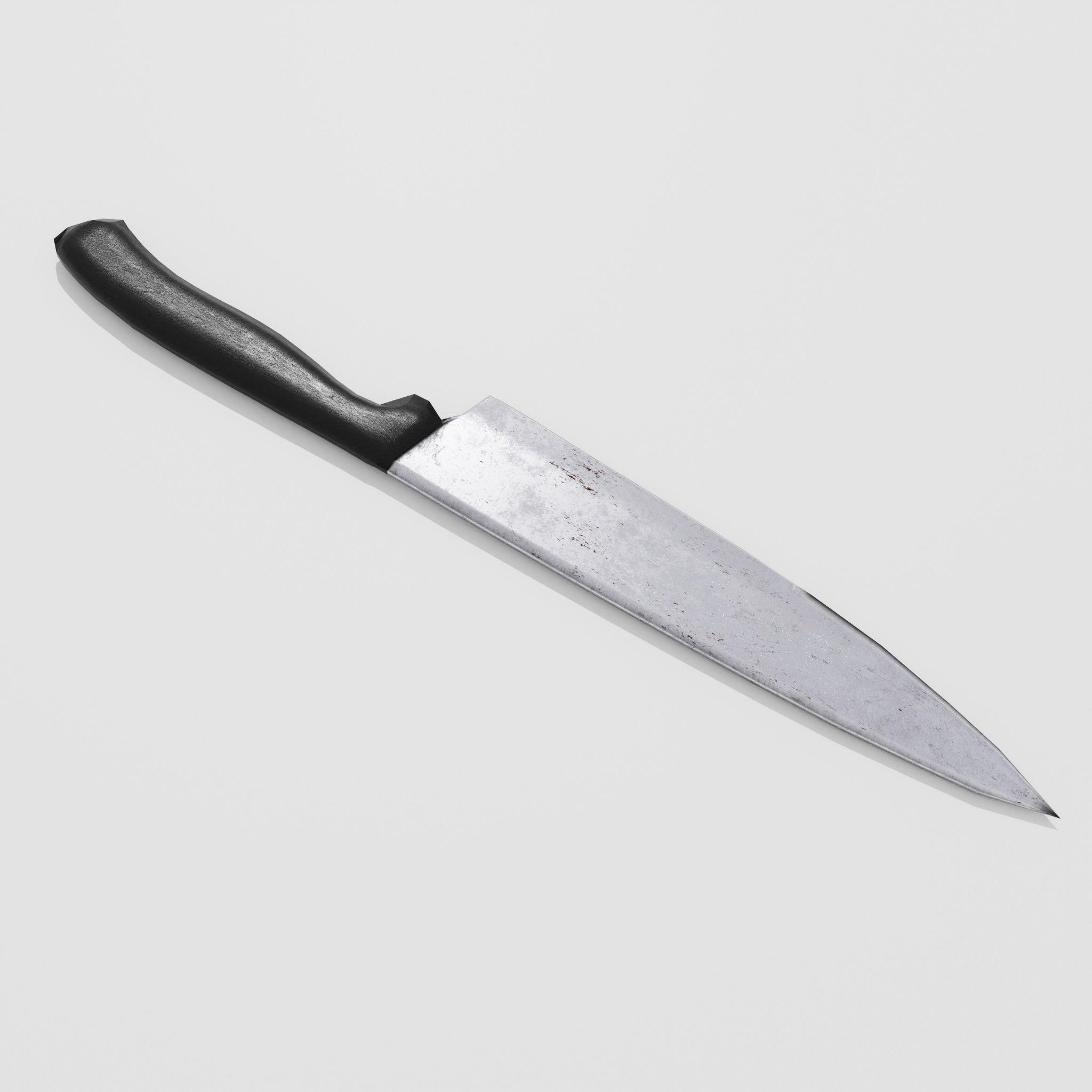 Knife 3D model_4