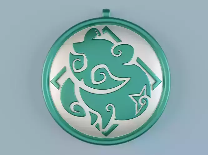 Genshin Impact Sayu Emblem pendant