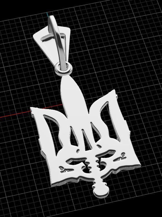 Ukrainian Trident 3D print model_6