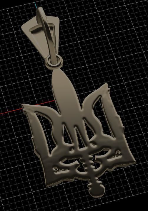 Ukrainian Trident 3D print model_9