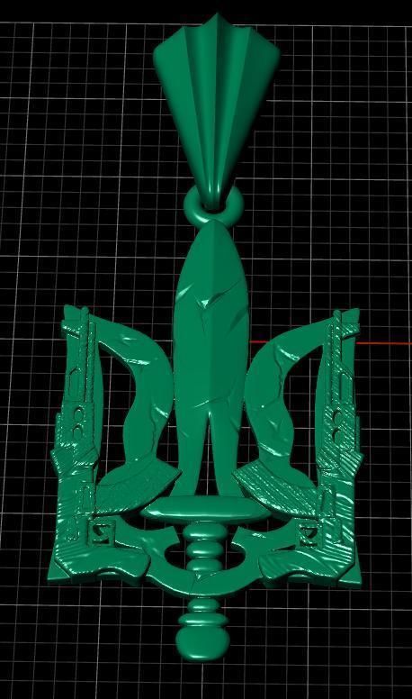 Ukrainian Trident 3D print model_12