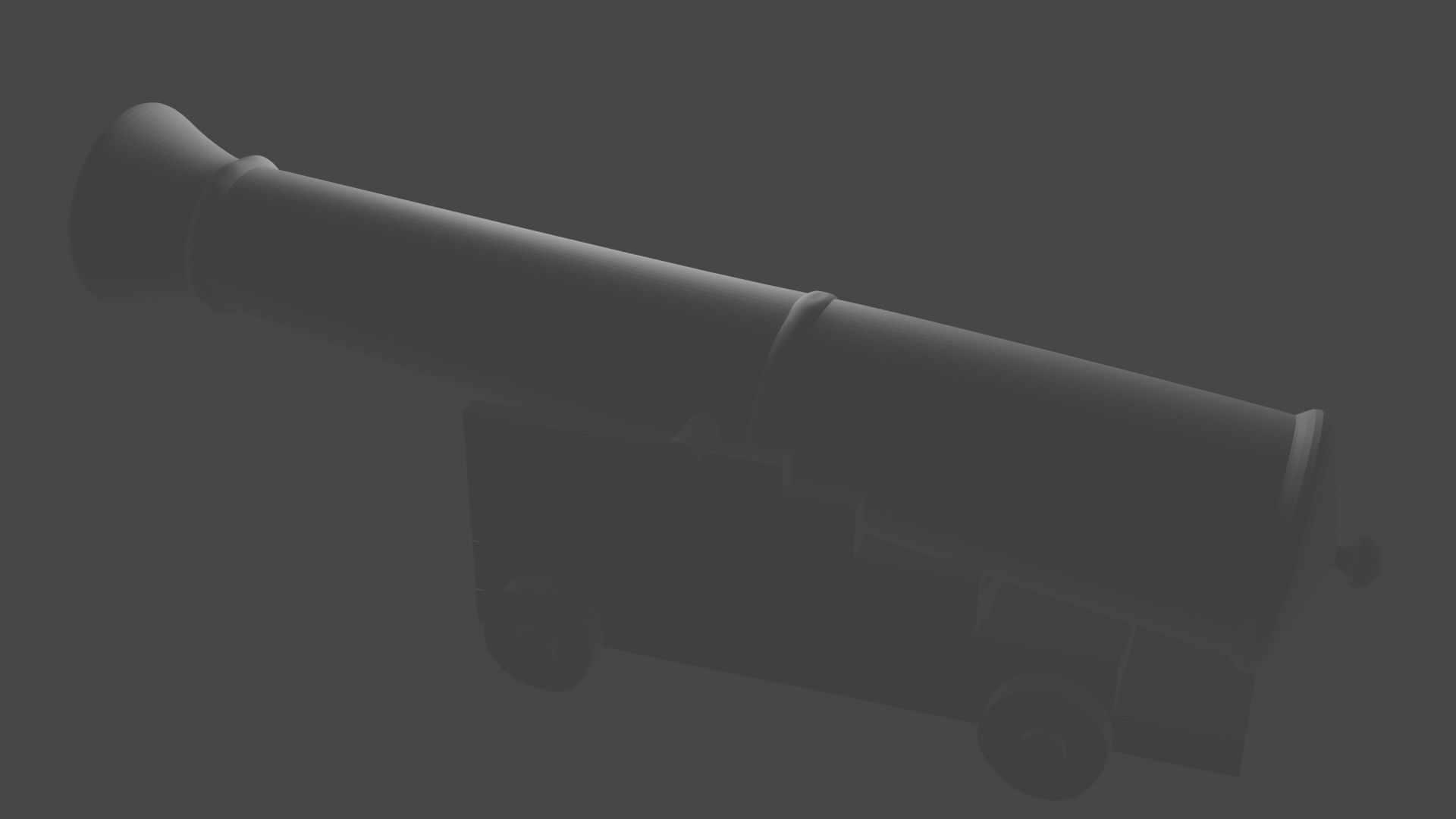 Ship gun Free 3D model_1