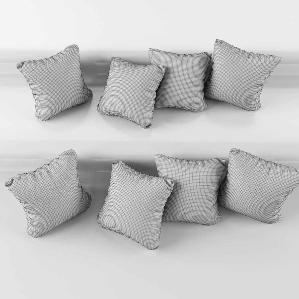Pilows Soft 3D model_1
