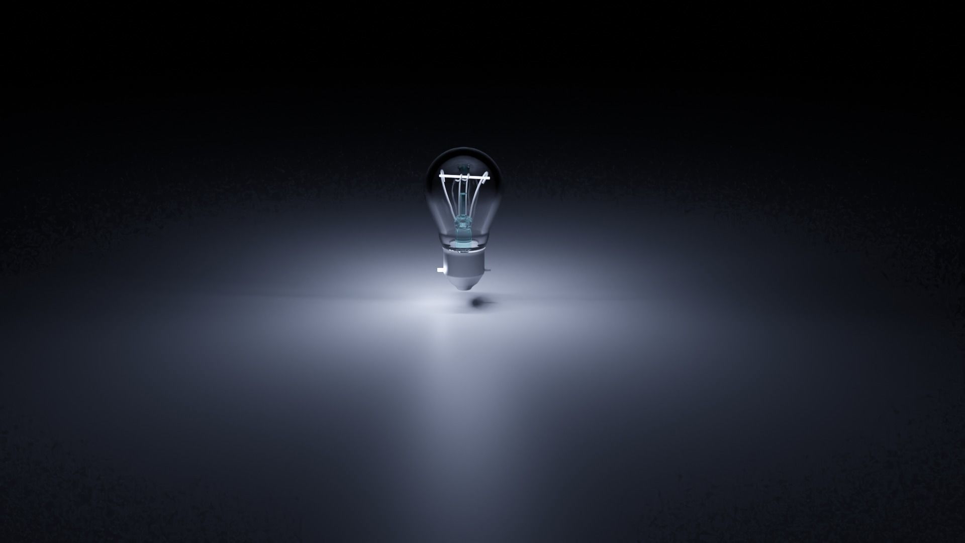 Color Temperature Changing Bulb -Blender 3D model_2