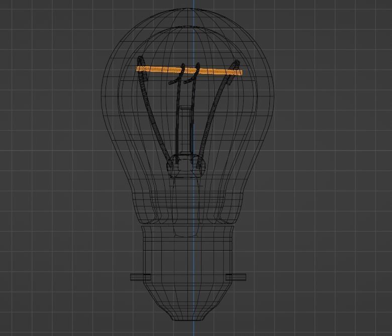 Color Temperature Changing Bulb -Blender 3D model_1