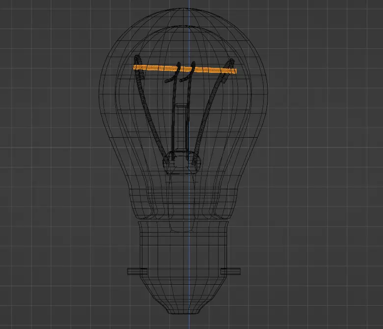 Color Temperature Changing Bulb -Blender 3D model