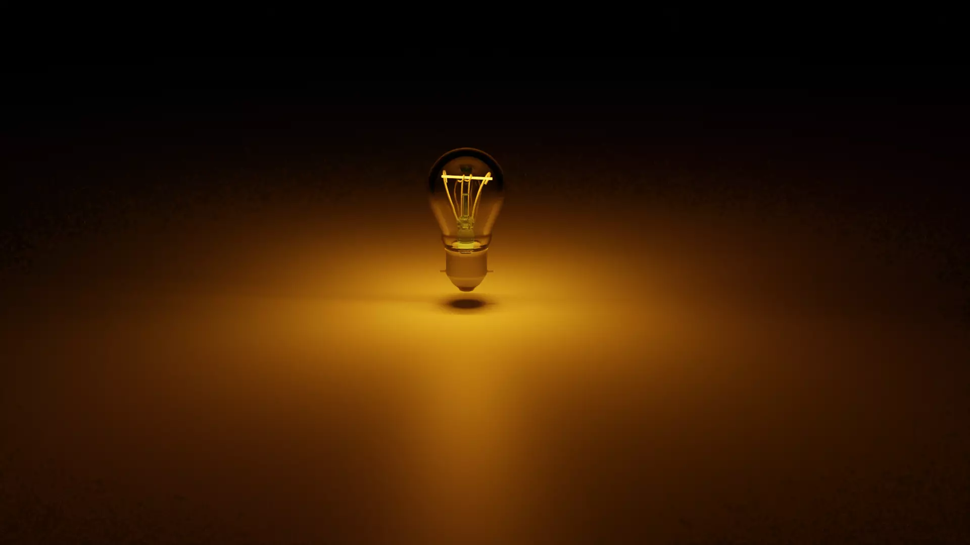 Color Temperature Changing Bulb -Blender 3D model_0