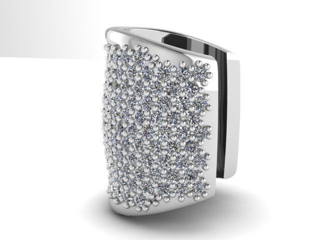 Earring Cuff 3D print model_1