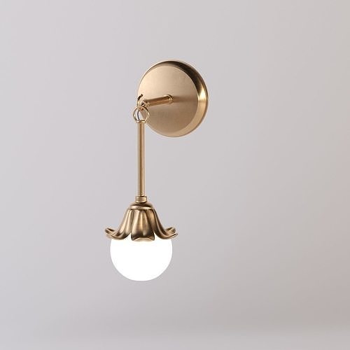 PETAL SCONCE 3D model