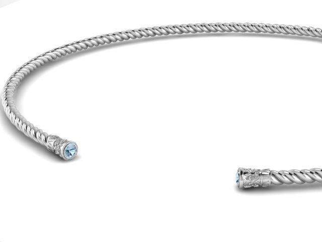 Bracelet Tip 3D print model_5