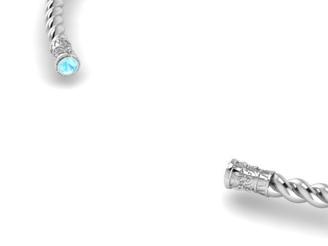 Bracelet Tip 3D print model_7