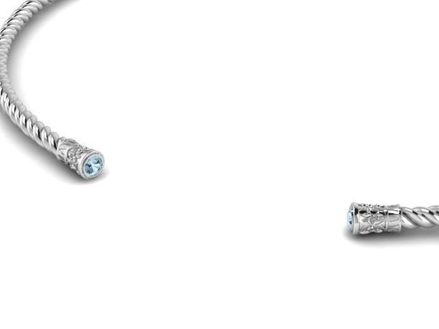 Bracelet Tip 3D print model_6