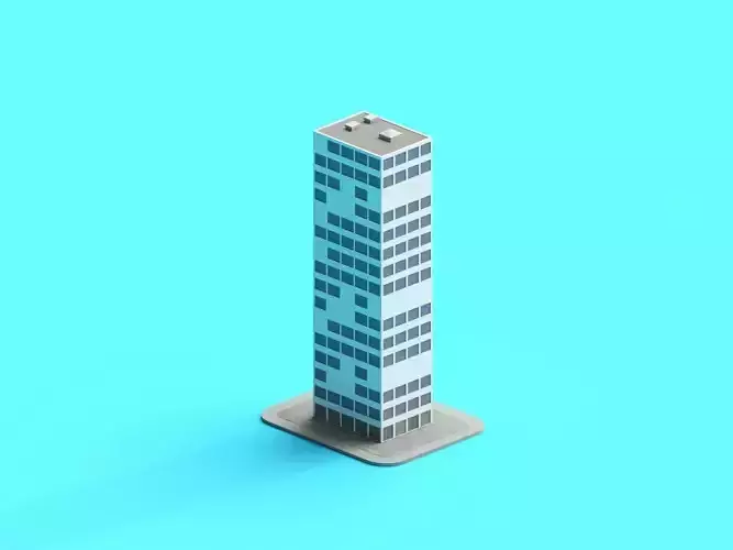 Cartoon Building 04