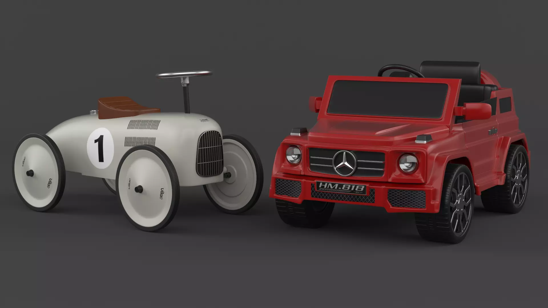 Baby Toy Cars 3D model_0
