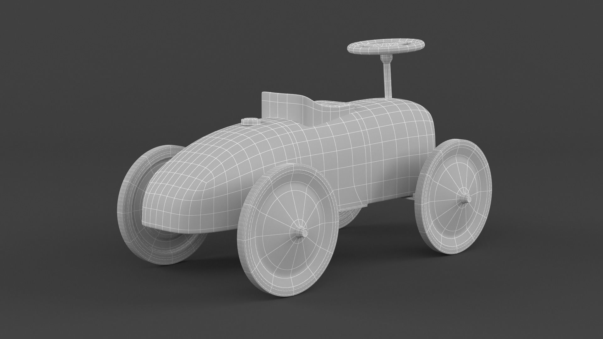 Baby Toy Cars 3D model_16