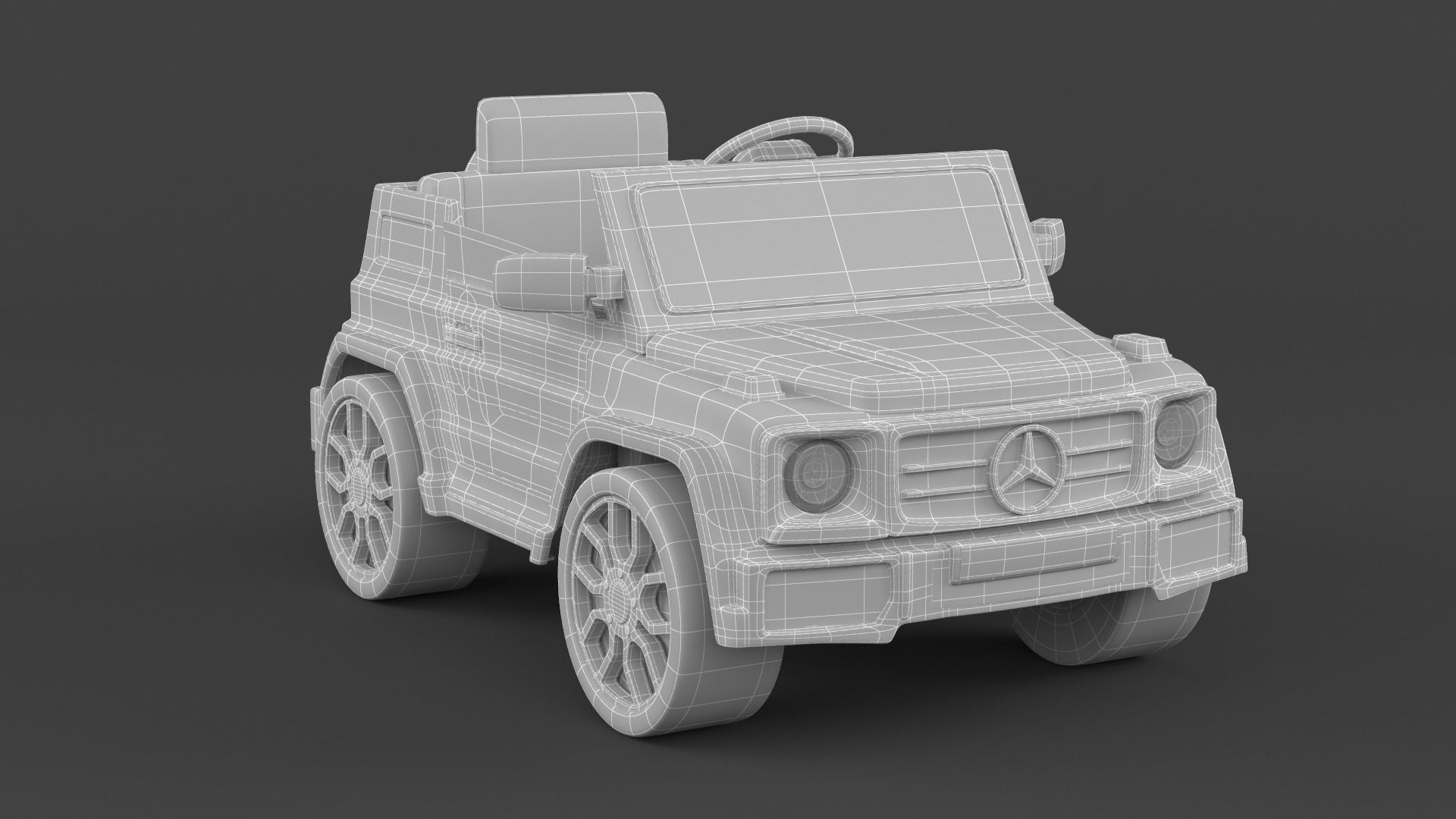 Baby Toy Cars 3D model_20