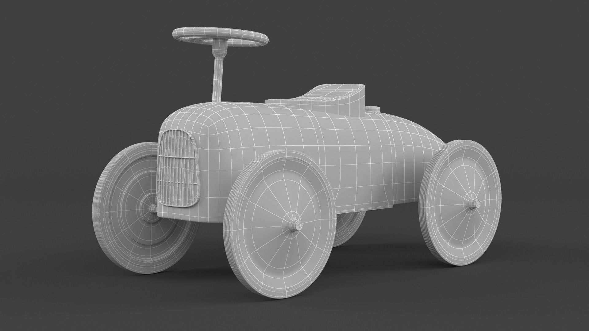 Baby Toy Cars 3D model_13