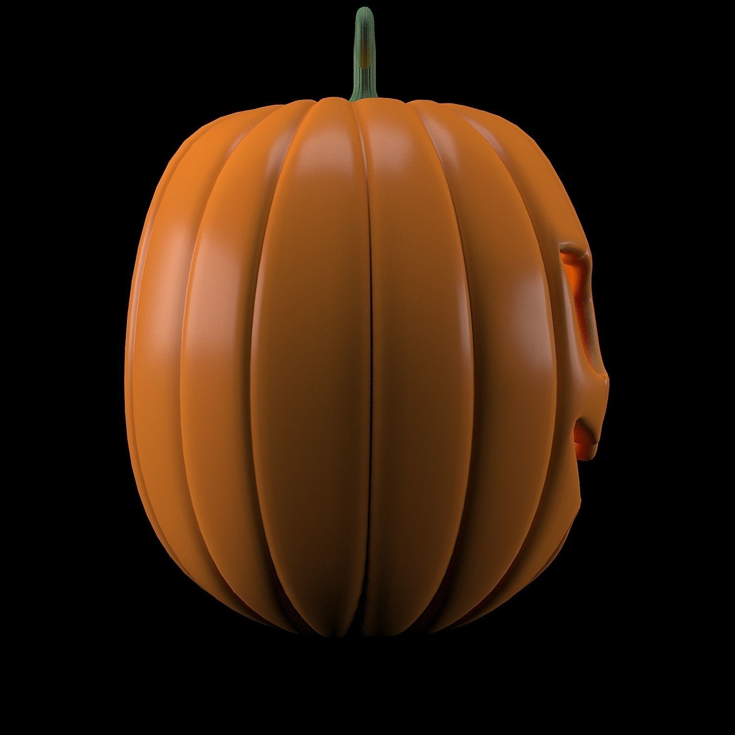 Pumpkins for Halloween 3D model_26
