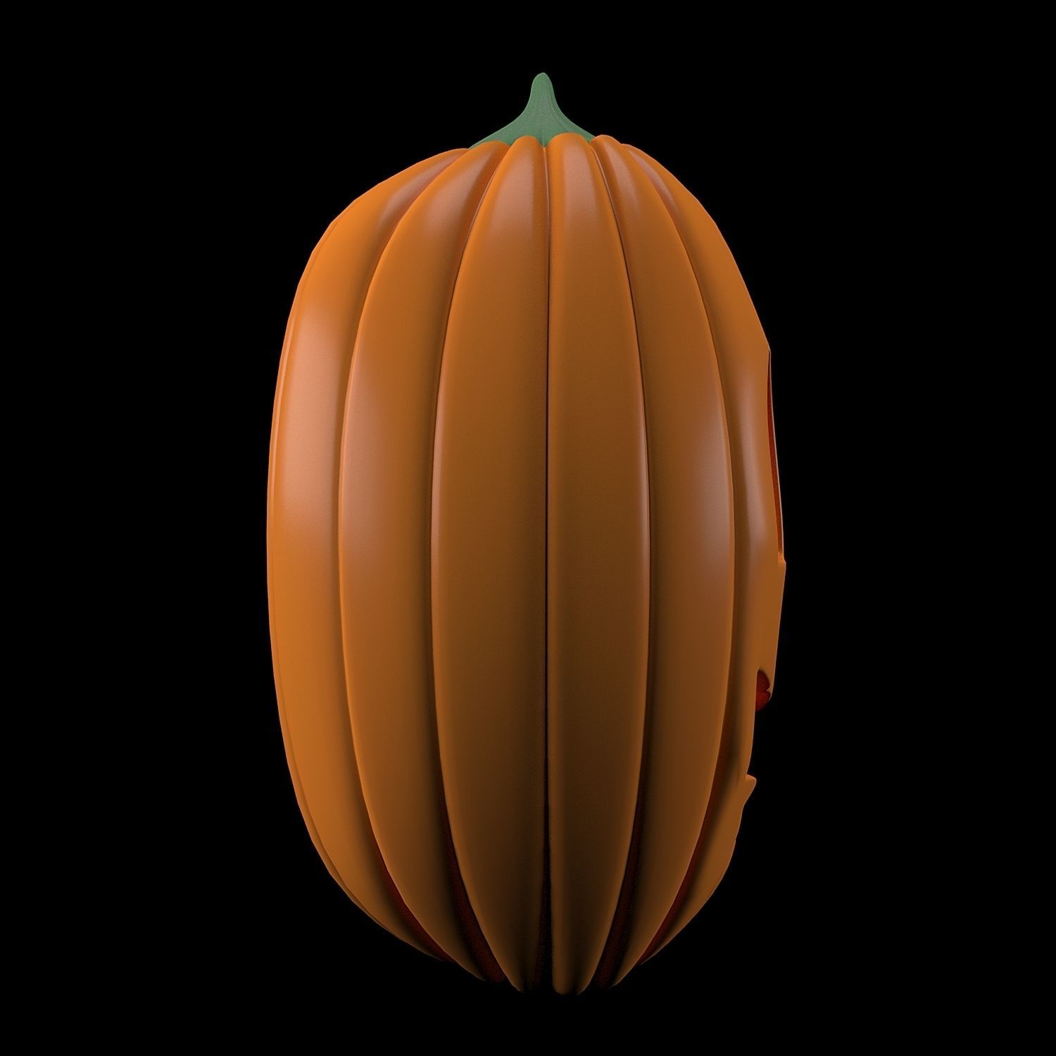 Pumpkins for Halloween 3D model_20