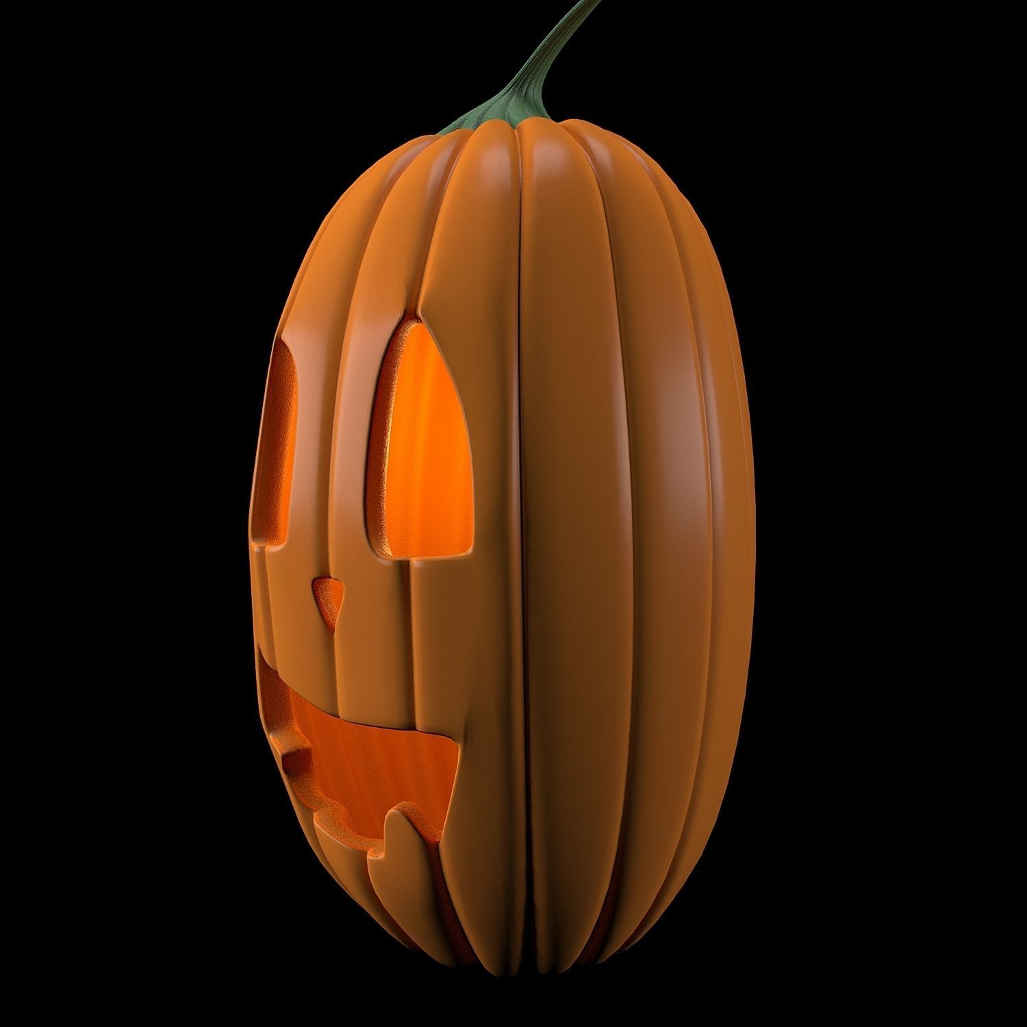 Pumpkins for Halloween 3D model_23