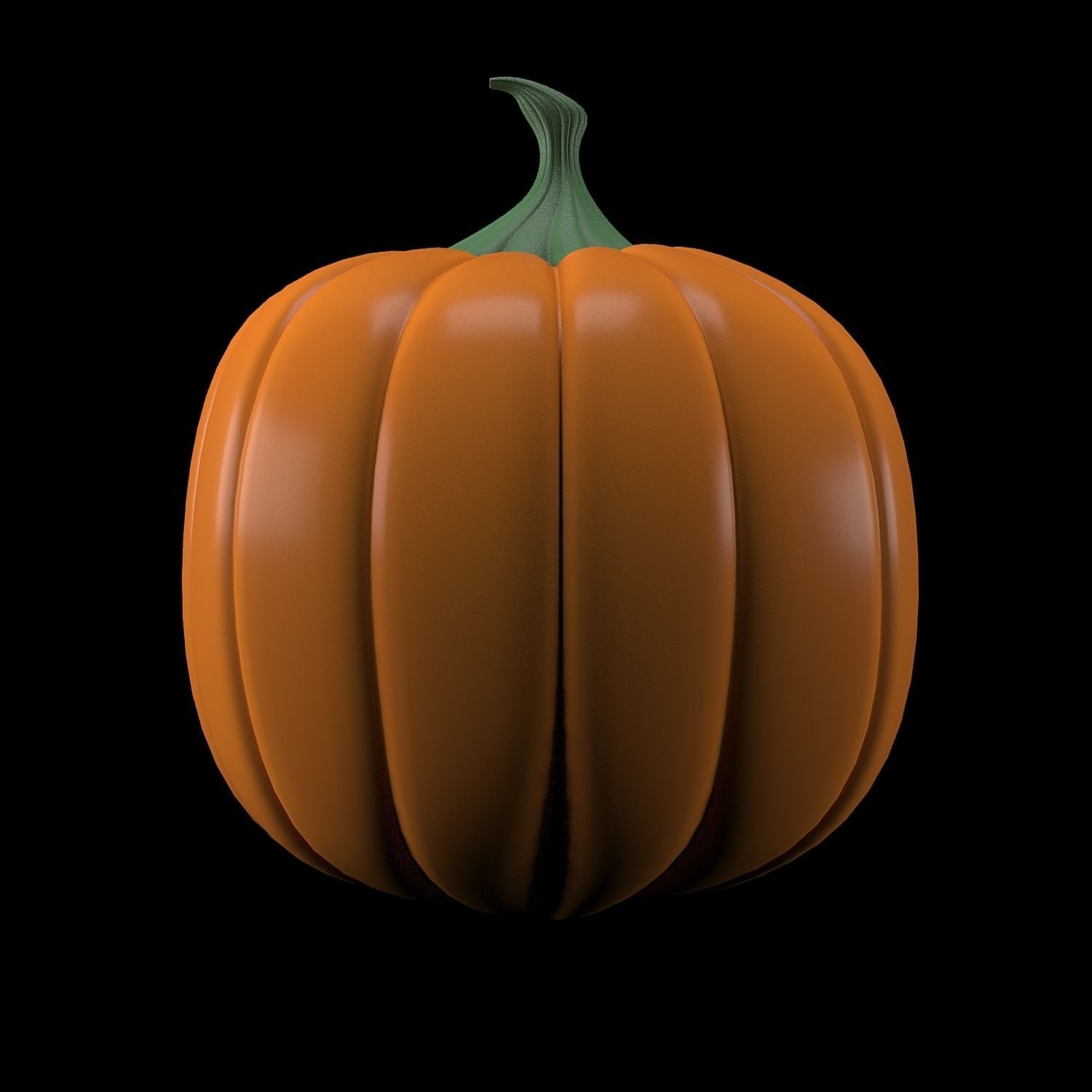Pumpkins for Halloween 3D model_15